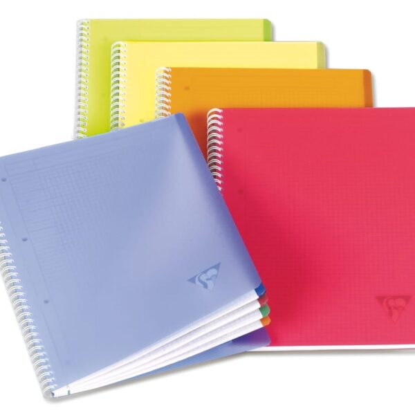 CLAIREFONTAINE Spiralheft ass. A4 328626 5mm 80 Blatt