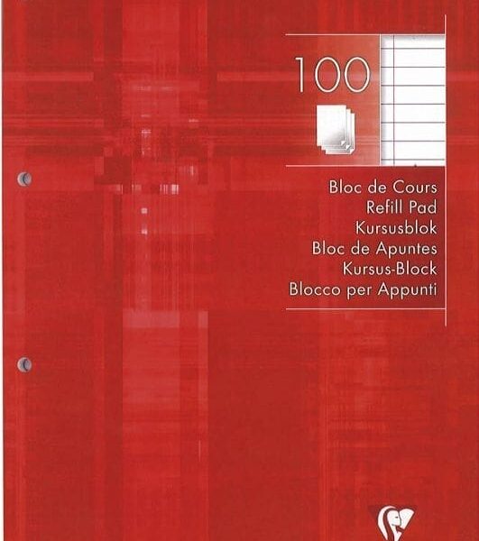 CLAIREFONTAINE Ringbuchblock A4 5818 liniert 100 Blatt