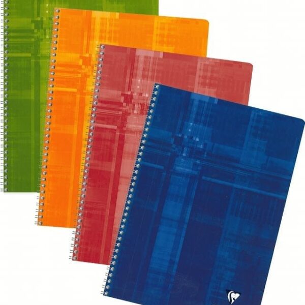 CLAIREFONTAINE Mosai Matris Spiralheft A4 68141 m. Kolonne, ass. 50 Blatt