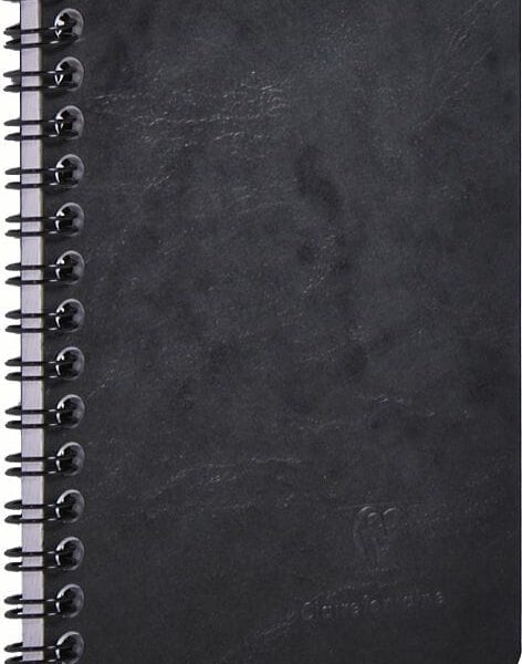 CLAIREFONTAINE Age Bag Spiralbuch 95x140mm 785961 liniert 50 Blatt