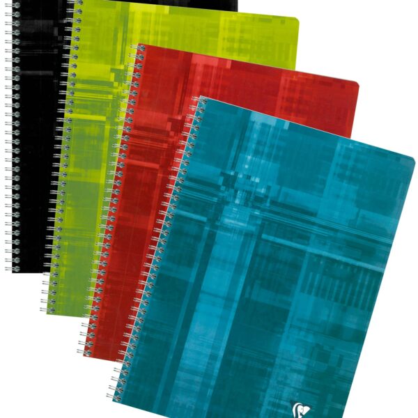 CLAIREFONTAINE Spiralheft A4 8172 5x5 ass. 112 Blatt