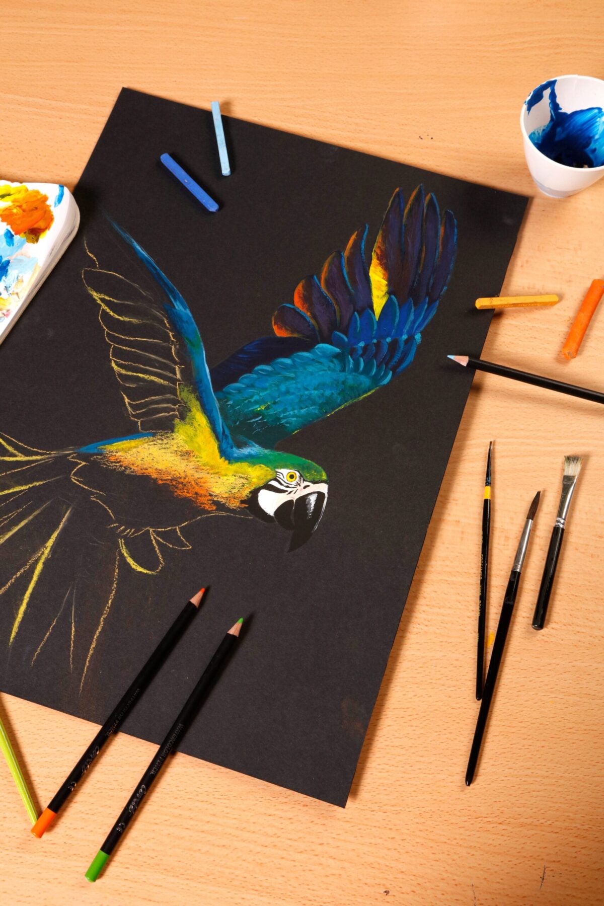 CLAIREFONTAINE Paint'On A5 975168C Schwarz 20 Blatt – Hochwertig & günstig bei ShopDeca