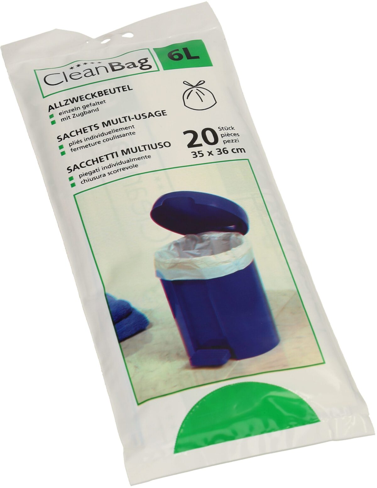 CLEANBAG Allzweckbeutel 2696 6lt, 20 Beutel – Hochwertig & günstig bei ShopDeca