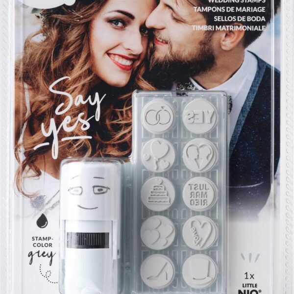 COLOP Stempel 154569 Little NIO Handmade Hochzeit