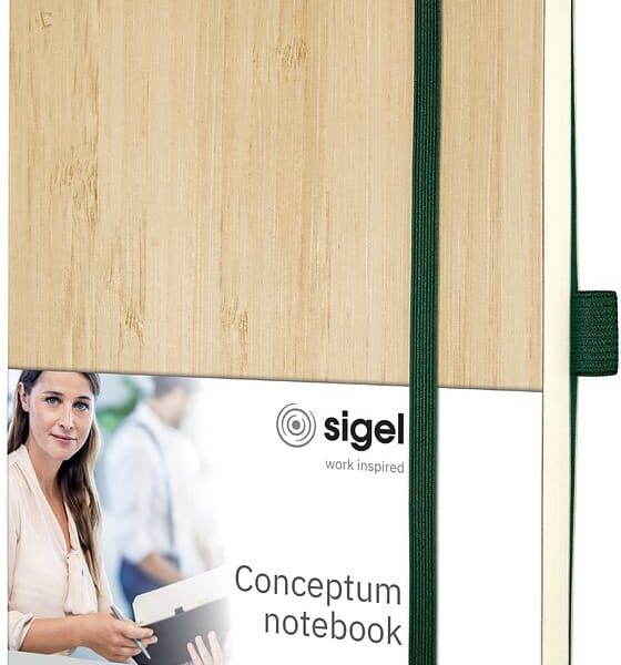 CONCEPTUM Notizbuch bamboo A5 CO671 punktkariert, 194 S., bunt