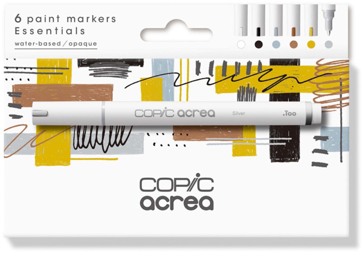 COPIC Marker acrea Set Essentials 20077600 6 Farben – Hochwertig & günstig bei ShopDeca