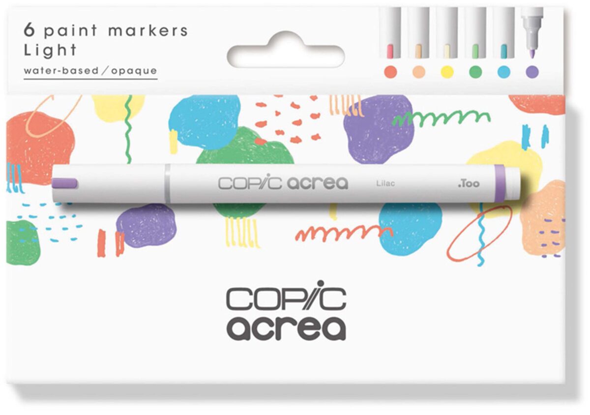 COPIC Marker acrea Set Light 20077602 6 Farben – Hochwertig & günstig bei ShopDeca