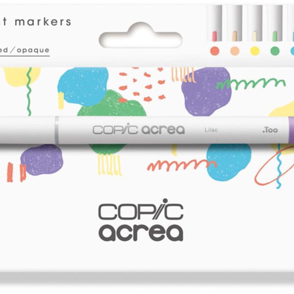 COPIC Marker acrea Set Light 20077602 6 Farben