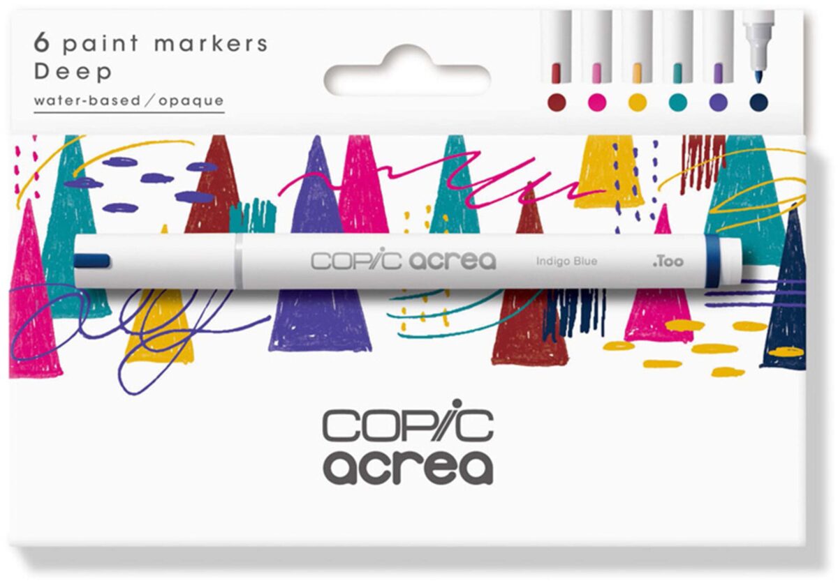 COPIC Marker acrea Set Deep 20077603 6 Farben – Hochwertig & günstig bei ShopDeca