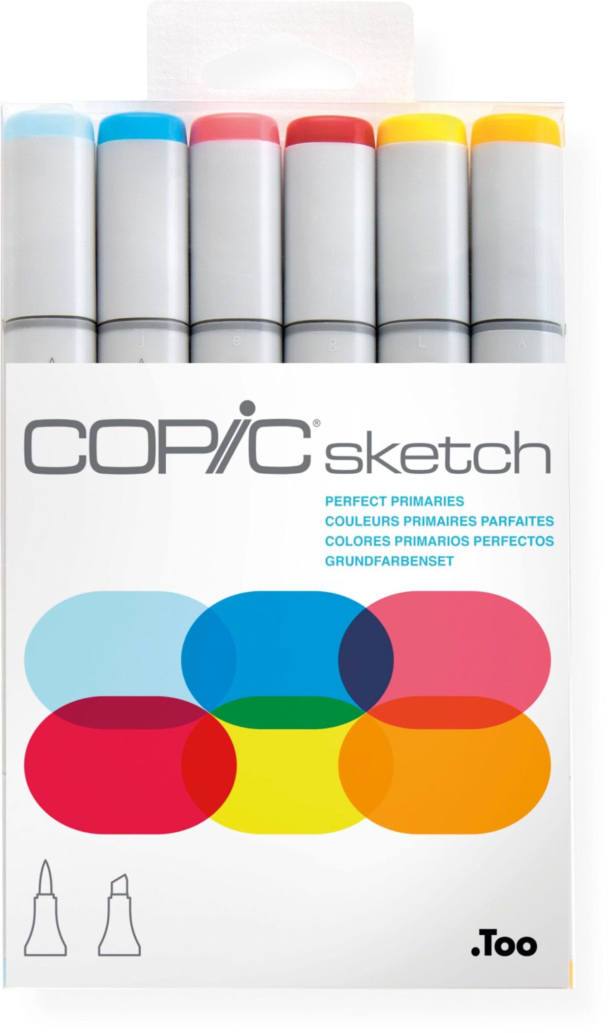 COPIC Marker Sketch 21075661 Set Perfect Primaries,6 Stück – Hochwertig & günstig bei ShopDeca