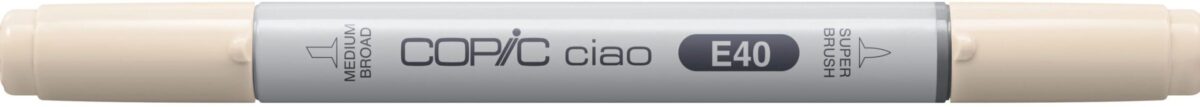 COPIC Marker Ciao 22075115 E40 - Brick White – Hochwertig & günstig bei ShopDeca