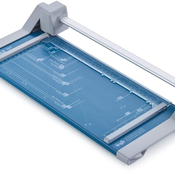 DAHLE Rollschneidmaschine 507 blau 00507-24040 Schnittleistung 8 Blatt A4
