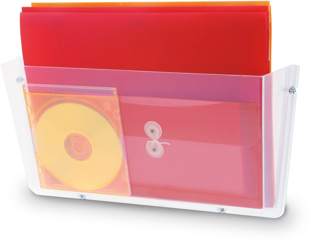 DEFLECTO Wandprospekthalter DocuPocket 63201 A4, quer, bruchsicher – Hochwertig & günstig bei ShopDeca