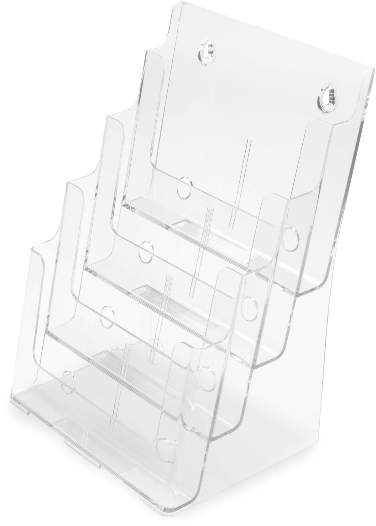 DEFLECTO Prospekthalter Docuholder A4 77441 hoch, 4 Fächer – Hochwertig & günstig bei ShopDeca