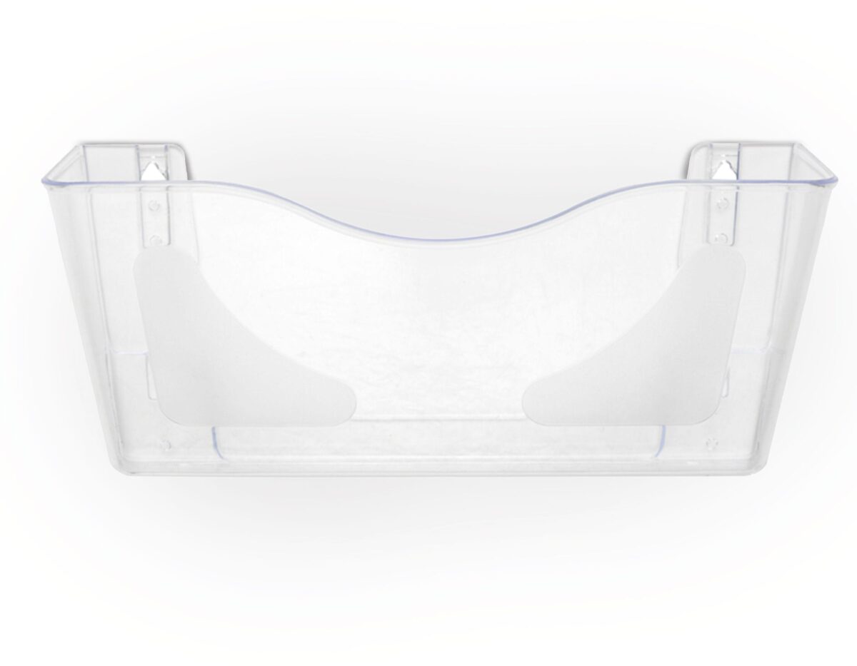 DEFLECTO Wandprospekthalter DocuPocket CP074YTCRY A4, quer – Hochwertig & günstig bei ShopDeca