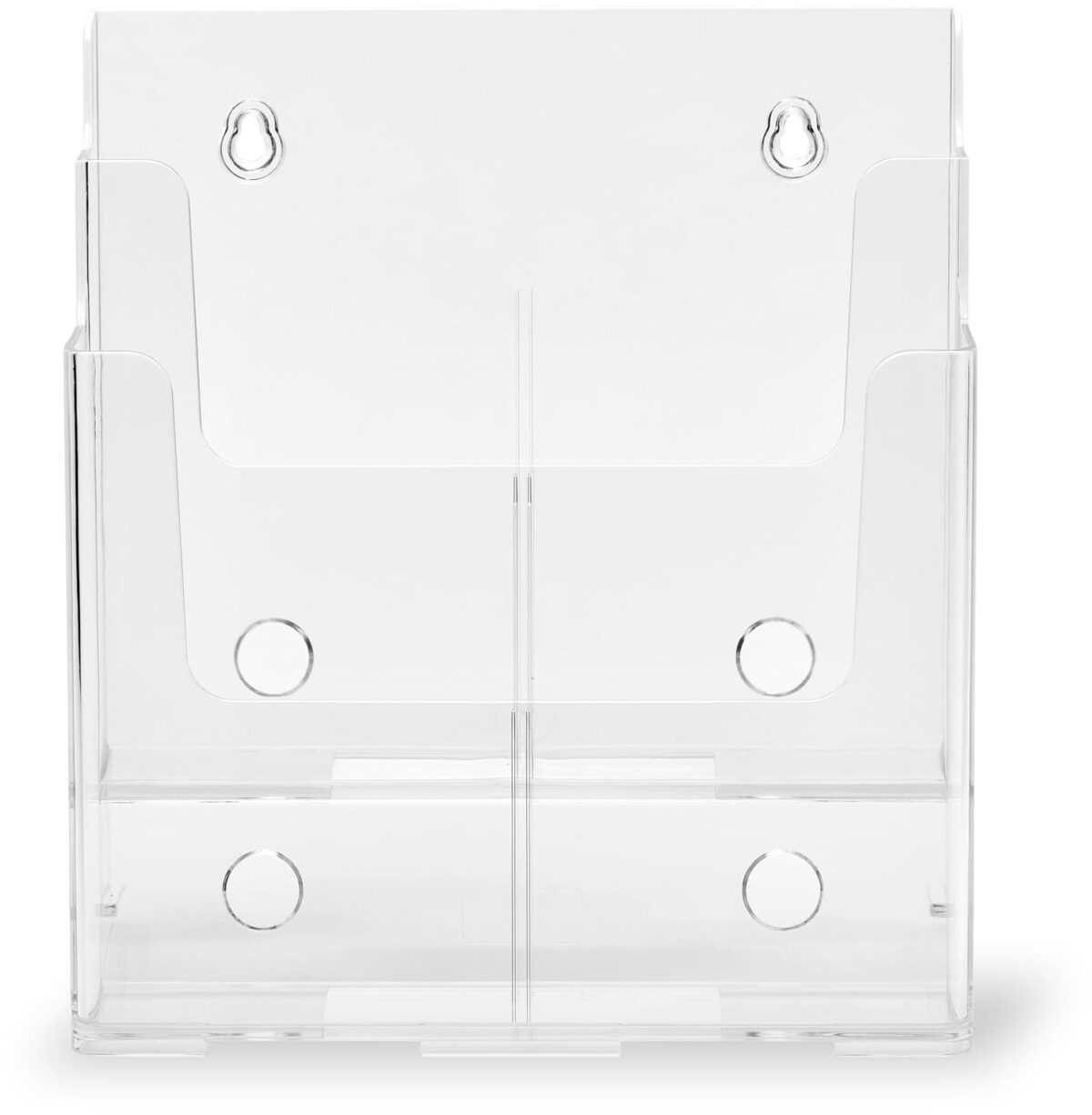 DEFLECTO Prospekthalter Classic A4 LHPA421 transparent 2 Fächer – Hochwertig & günstig bei ShopDeca