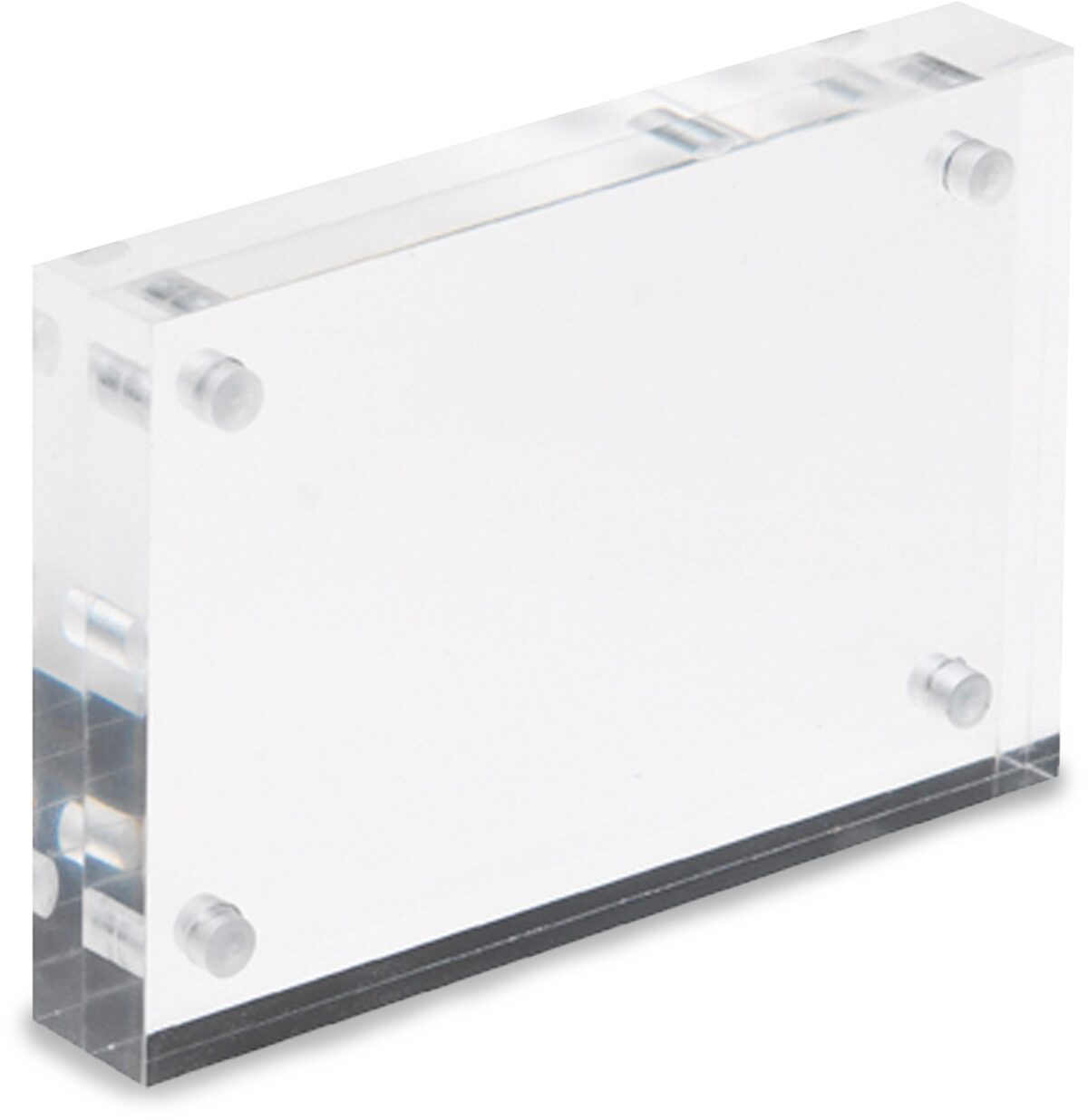 DEFLECTO Magnet. Acrylblock 95x65mm MCHBC11 transparent 2x7.5mm – Hochwertig & günstig bei ShopDeca