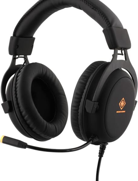 DELTACO Stereo Gaming Headset DH310 GAM-030 with LED, black