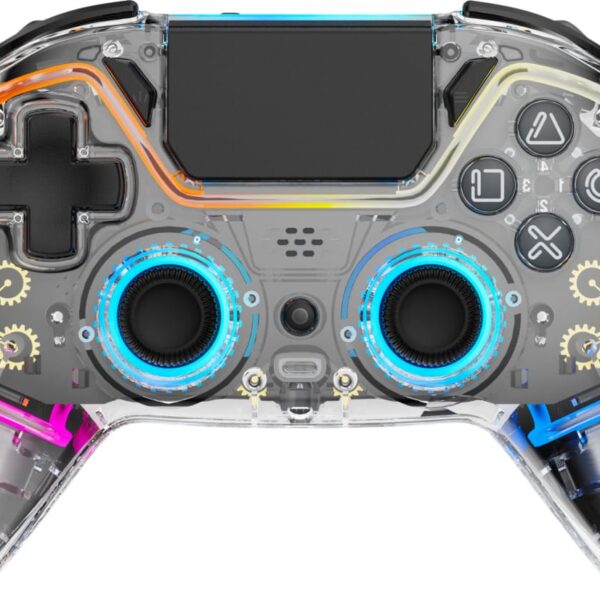DELTACO Wireless Controller PS4 GAM-139-T Transparent