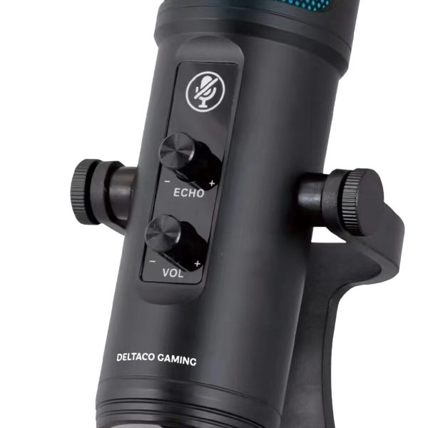 DELTACO RGB Microphone GAM-171 Black