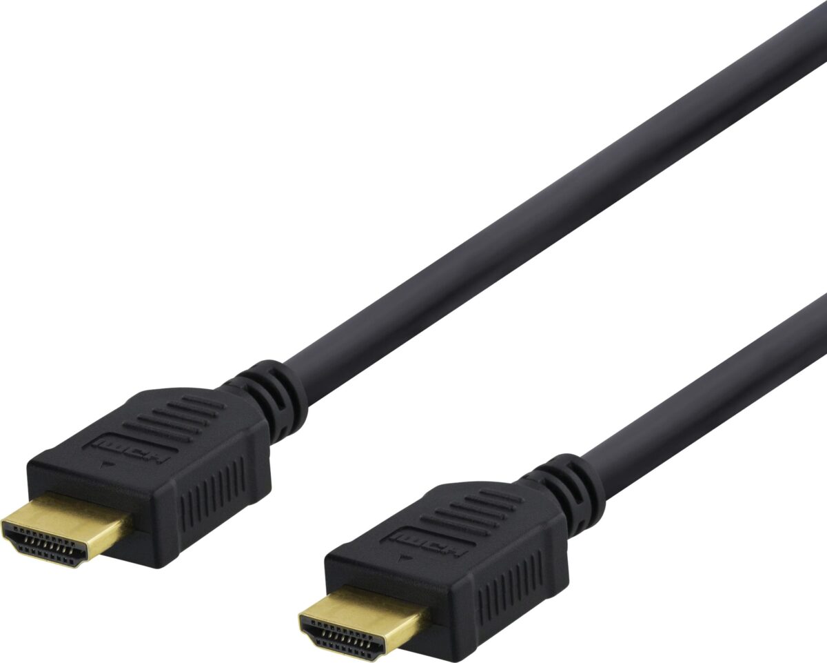 DELTACO HDMI cable Highspeed Premium HDMI-1015D w/Ethernet, 4K UHD,1.5m, Bl. – Hochwertig & günstig bei ShopDeca