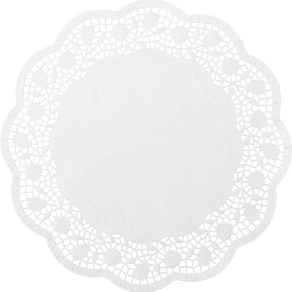 DEMMLER Tortenspitzen rund 2221100610 22cm, 6 Stück weiss