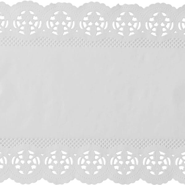 DEMMLER Tortenspitzen eckig 2940100610 30×18cm, 6 Stück weiss