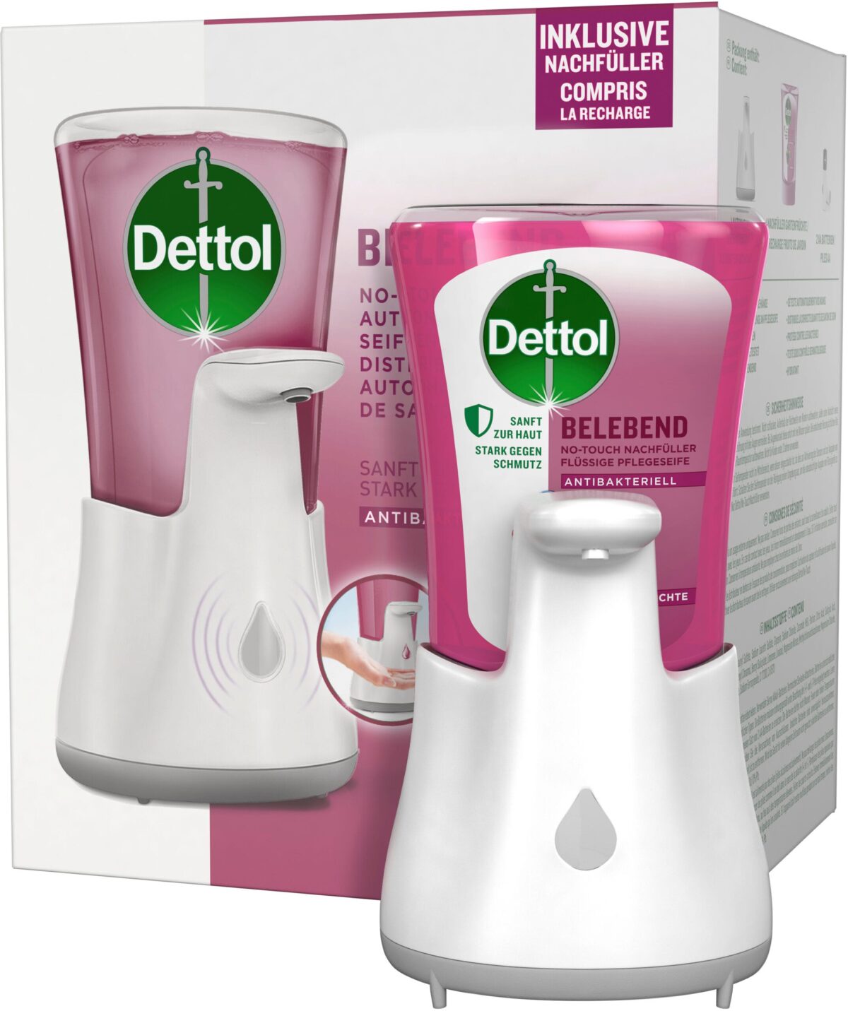 DETTOL No-Touch Starter set 3078580 Gartenfrüchte 250ml – Hochwertig & günstig bei ShopDeca