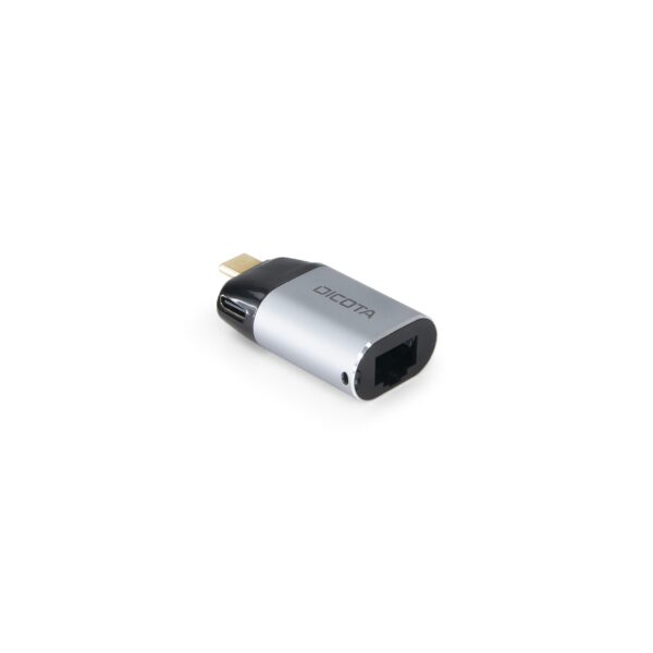 DICOTA USB-C to Ethernet Adapter D32048 with PD (100W)