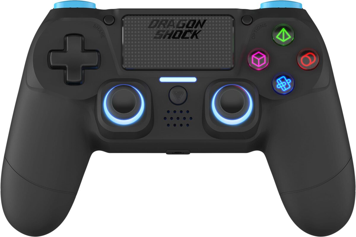 DRAGONSHOCK DS MIZAR BT Wireless Ctrl. DSCPS4-BK PS4, Black – Hochwertig & günstig bei ShopDeca