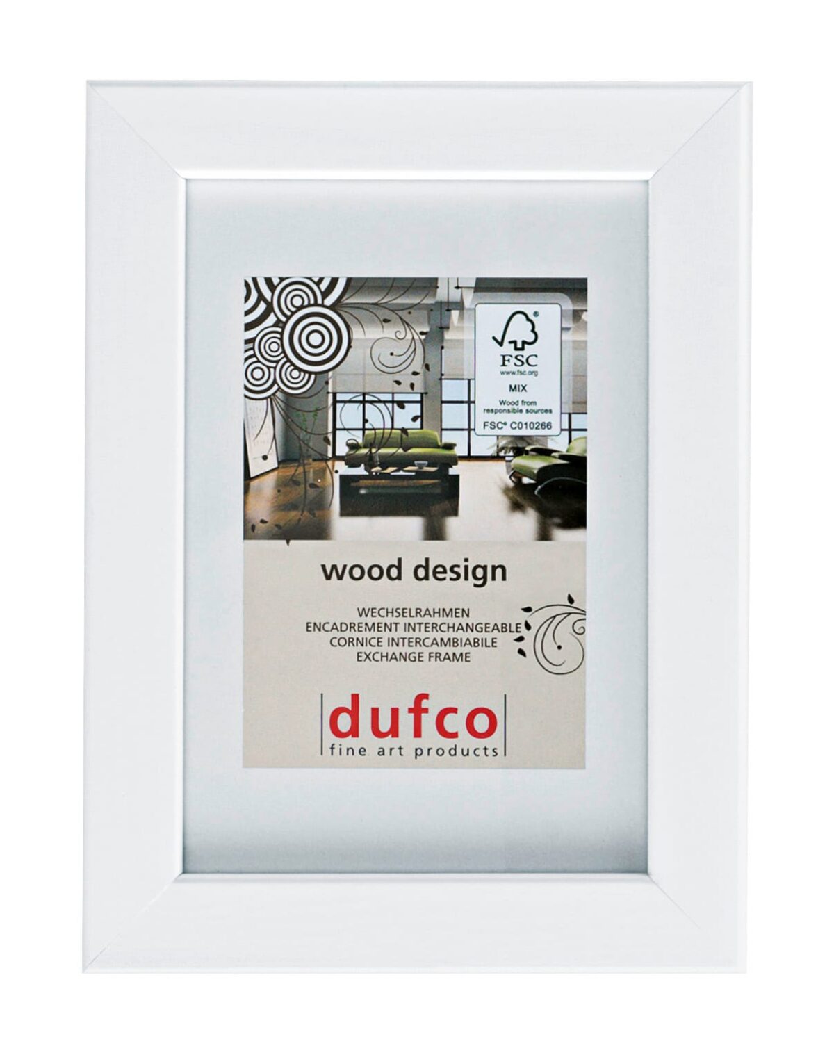 DUFCO Holz-Bilderrahmen 15x21cm 1610.80585 Toronto weiss – Hochwertig & günstig bei ShopDeca