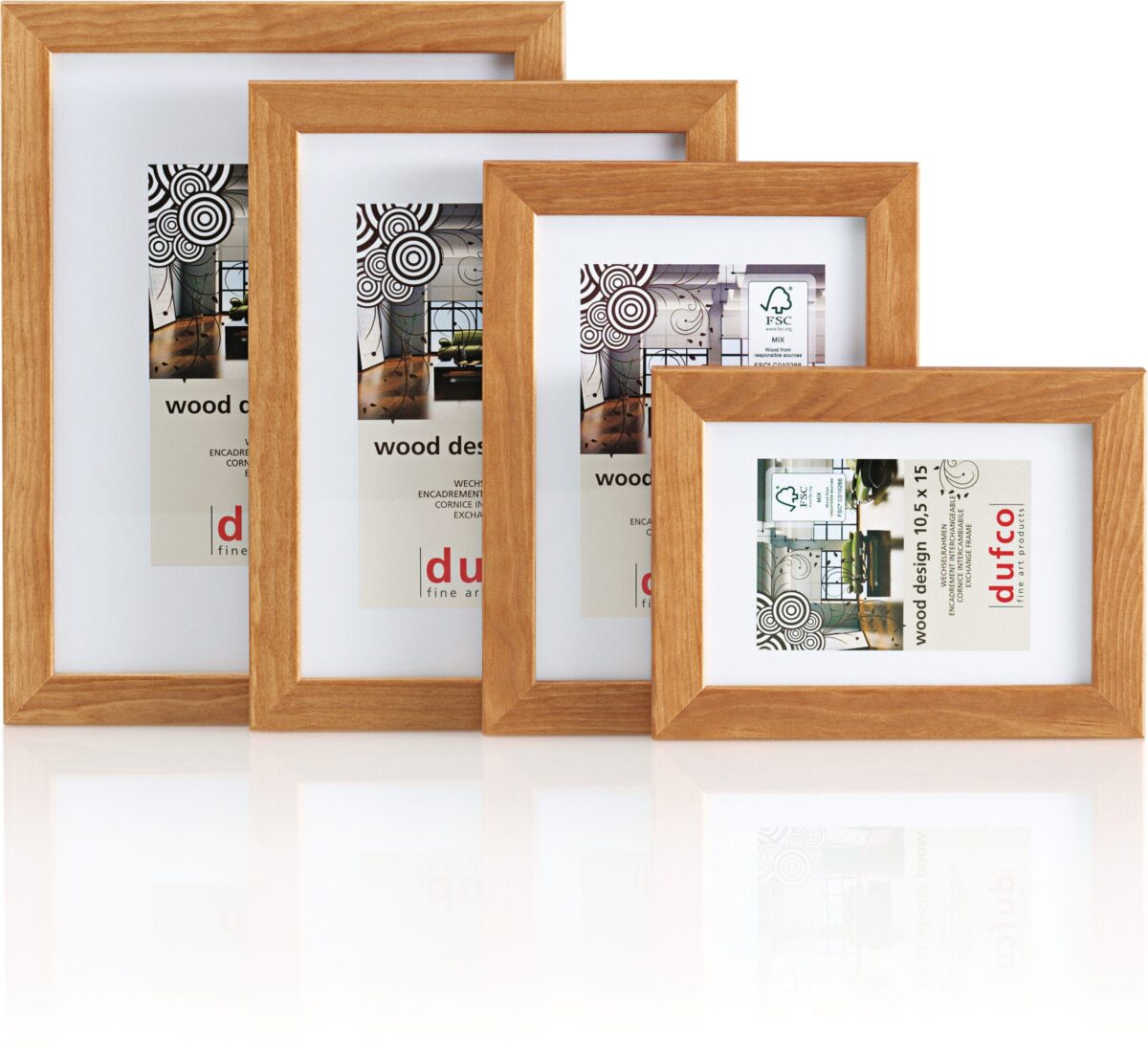 DUFCO Holz-Bilderrahmen 30x45cm 1610.80890 Toronto Kirschbaum – Hochwertig & günstig bei ShopDeca
