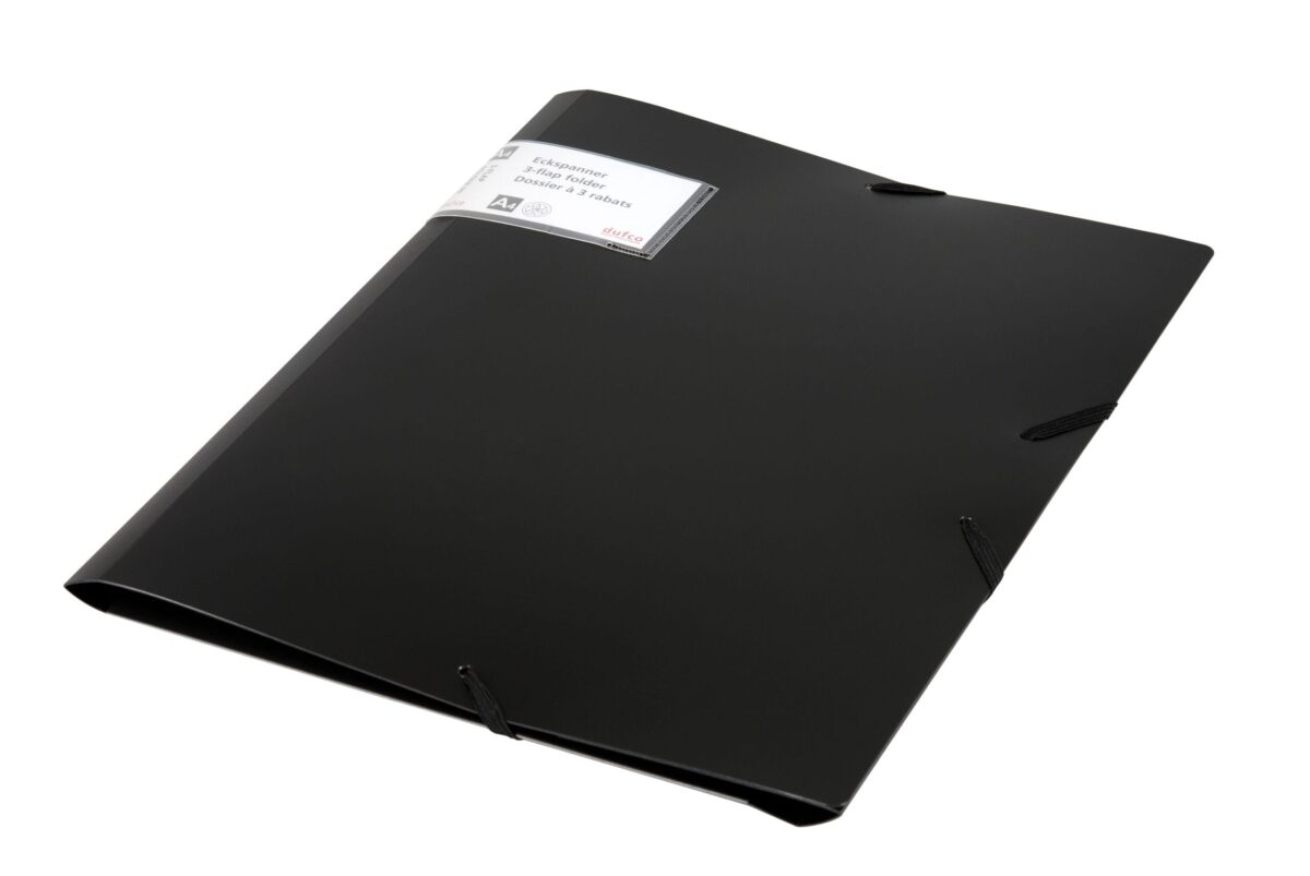 DUFCO Gummibandmappe A4 51500.0364 schwarz Kunststoff – Hochwertig & günstig bei ShopDeca