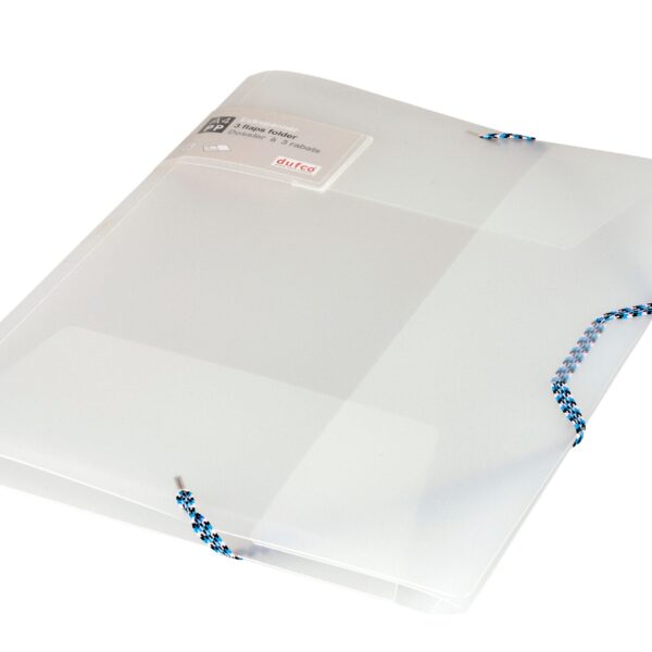 DUFCO Gummibandmappe A4 51500.03644 transparent Kunststoff