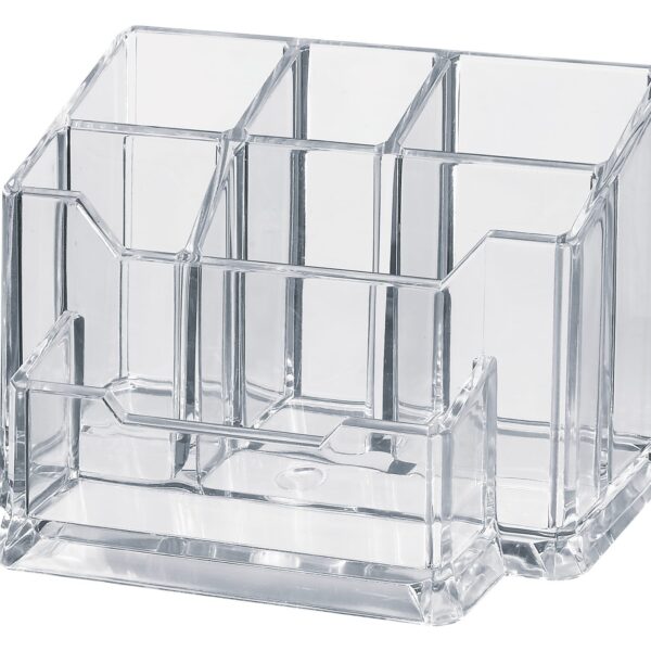 DUFCO Stifteköcher Optima Acryl 62780440 6 Fächer 15.4x10.5x10cm tran.