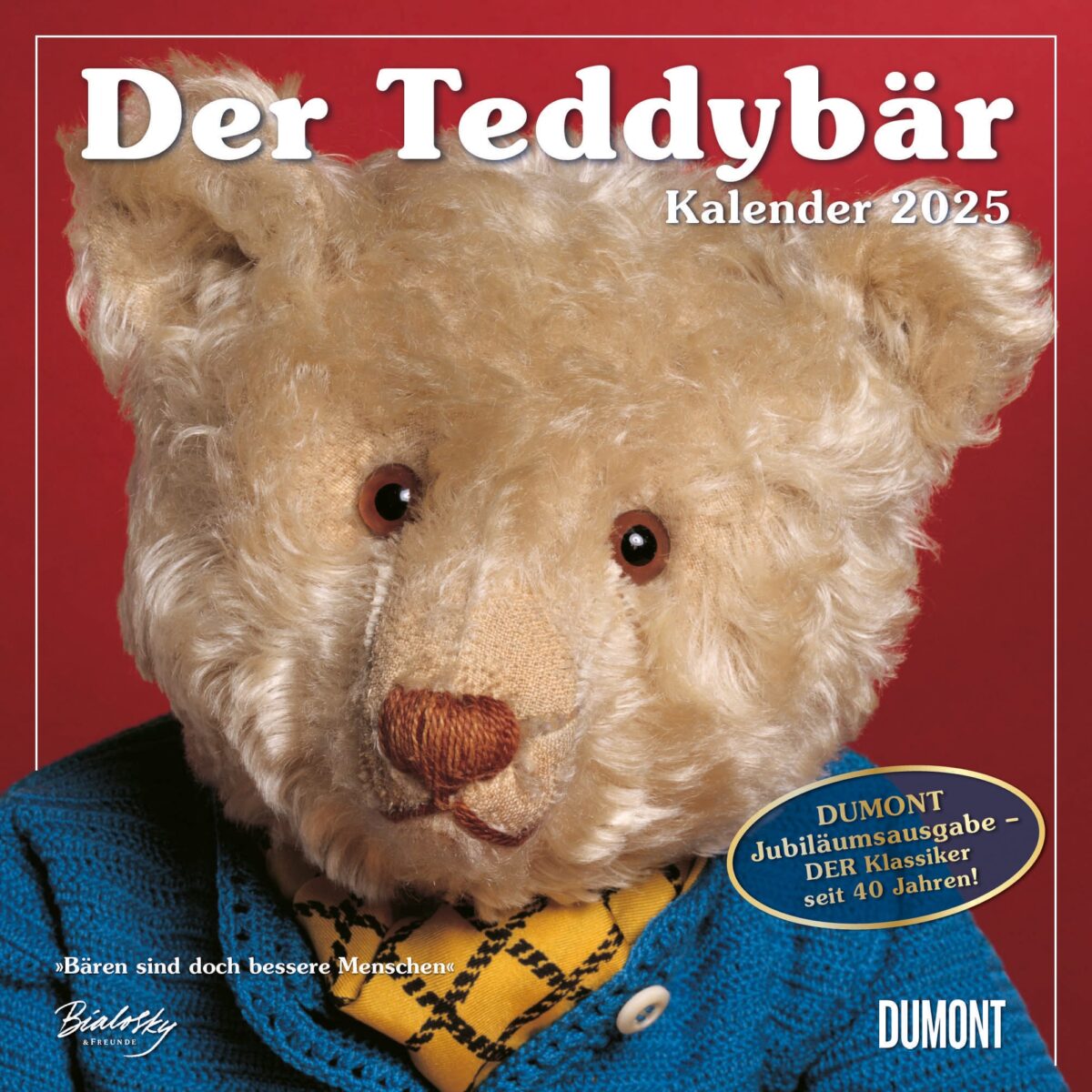 DUMONT Bildkalender 2025 205326 Der Teddybär DE 30x30cm – Hochwertig & günstig bei ShopDeca