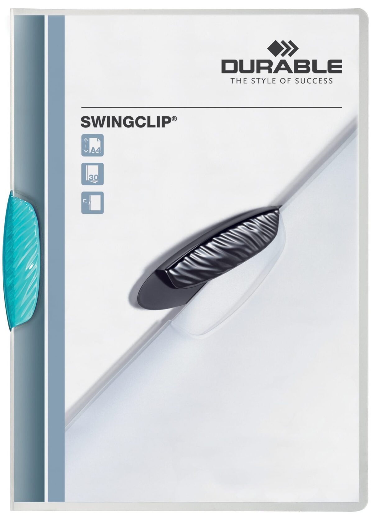 DURABLE Klemmhefter SWINGCLIP A4 226014 für 30 Blatt A4 blau – Hochwertig & günstig bei ShopDeca