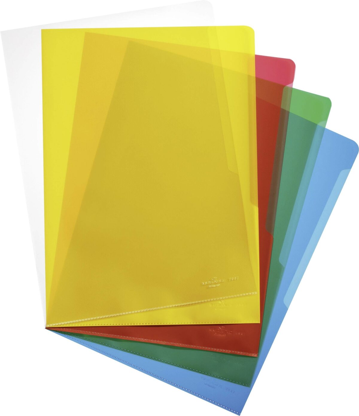 DURABLE Sichthüllen A4 233700 Farbig ass. 100 Stück – Hochwertig & günstig bei ShopDeca