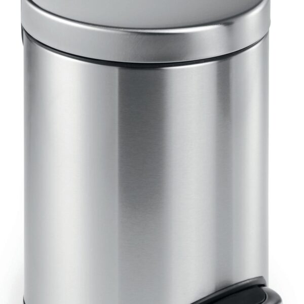 DURABLE Treteimer 5lt 340023 Edelstahl, 20x26cm