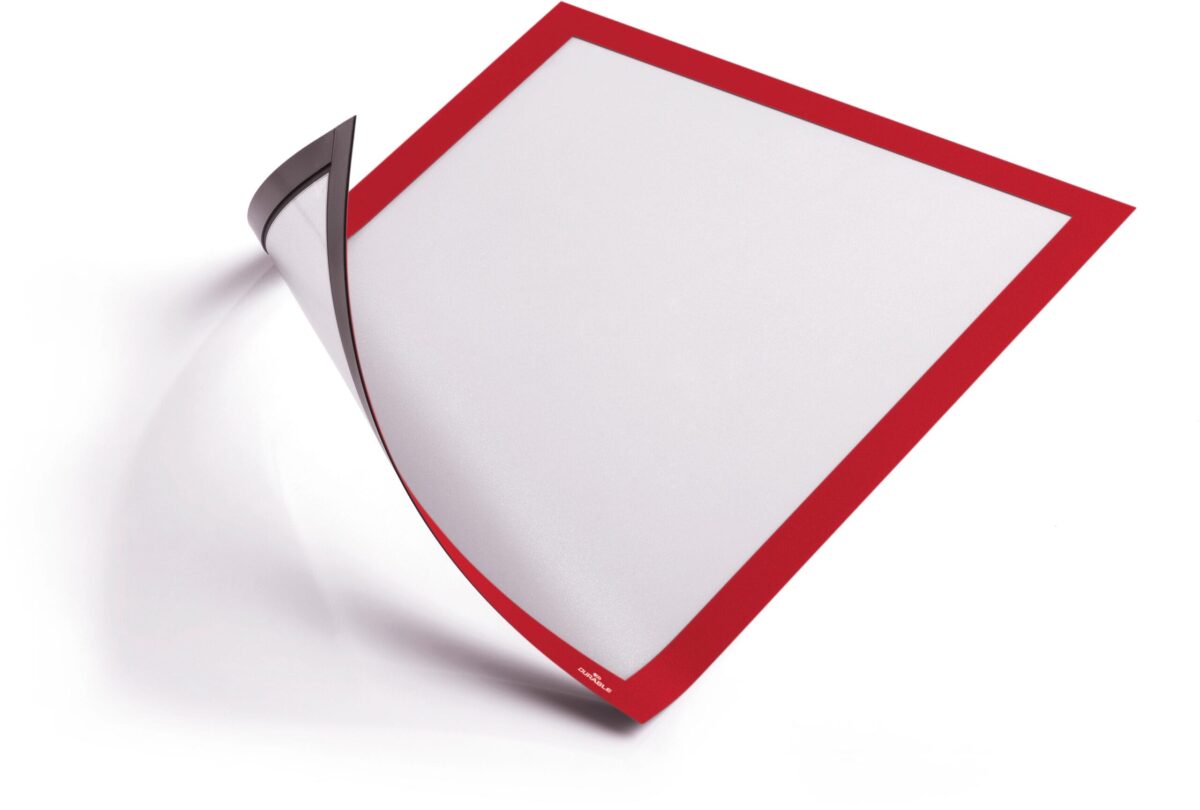 DURABLE Magnetic Duraframe A4 486903 rot 5 Stück – Hochwertig & günstig bei ShopDeca