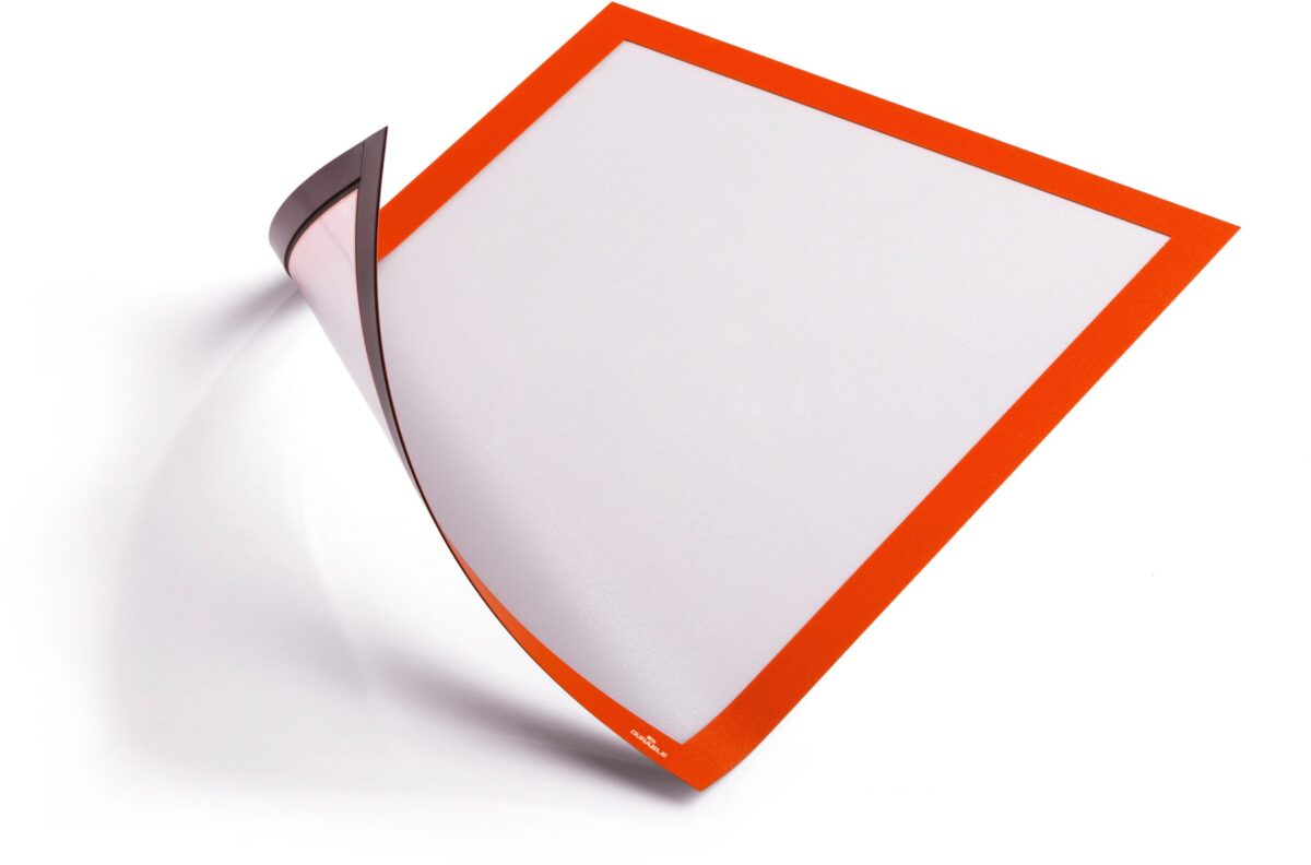 DURABLE Magnetic Duraframe A4 486909 orange 5 Stück – Hochwertig & günstig bei ShopDeca