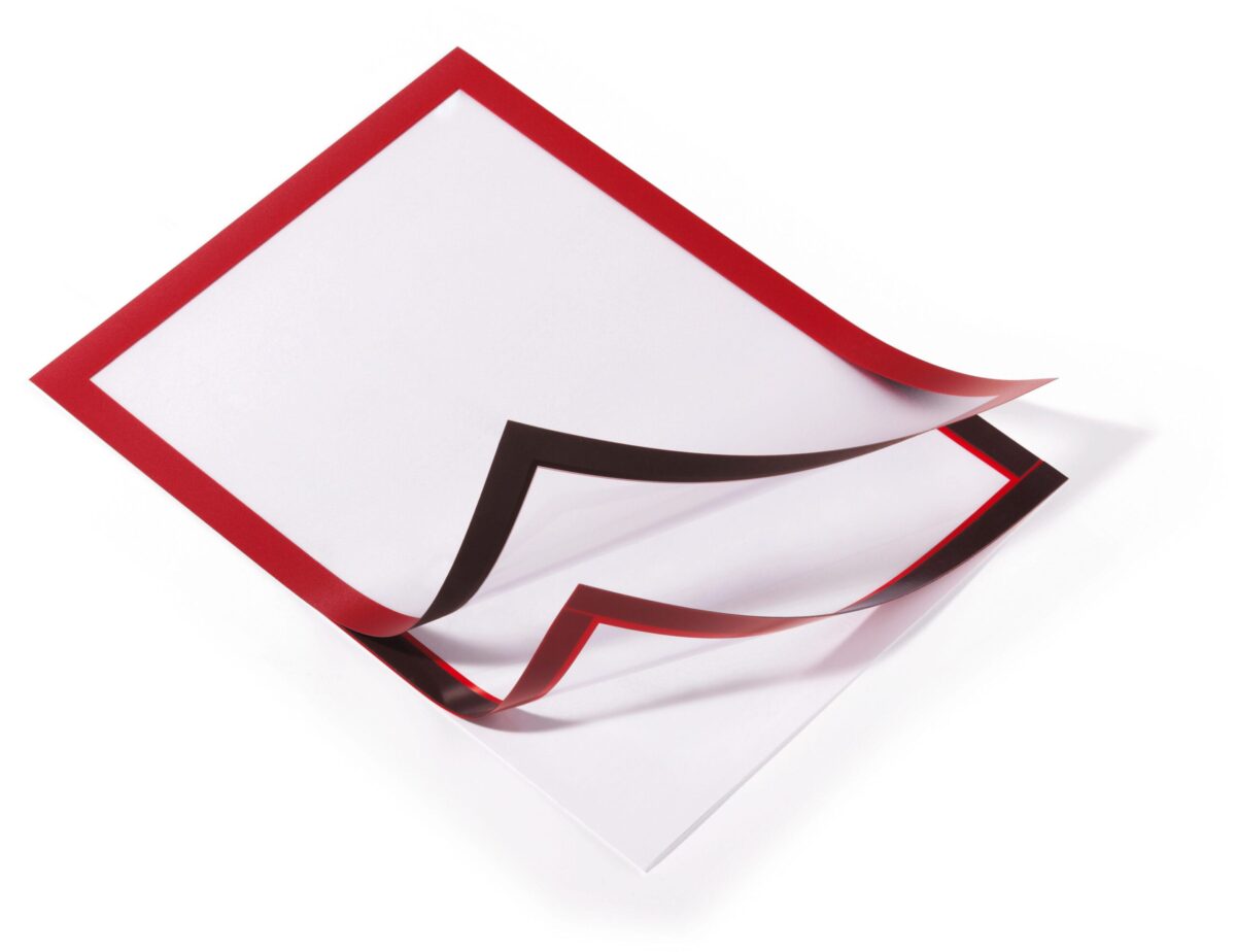 DURABLE Sichtfenster Duraframe 487203 rot, selbstklebend 2 Stk. – Hochwertig & günstig bei ShopDeca