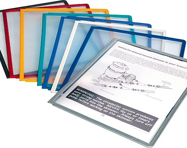 DURABLE Sichttafel SHERPA A4 560600 farbig assortiert