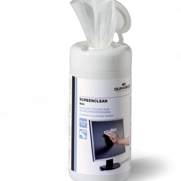 DURABLE Screenclean Box 573602 100 Tücher