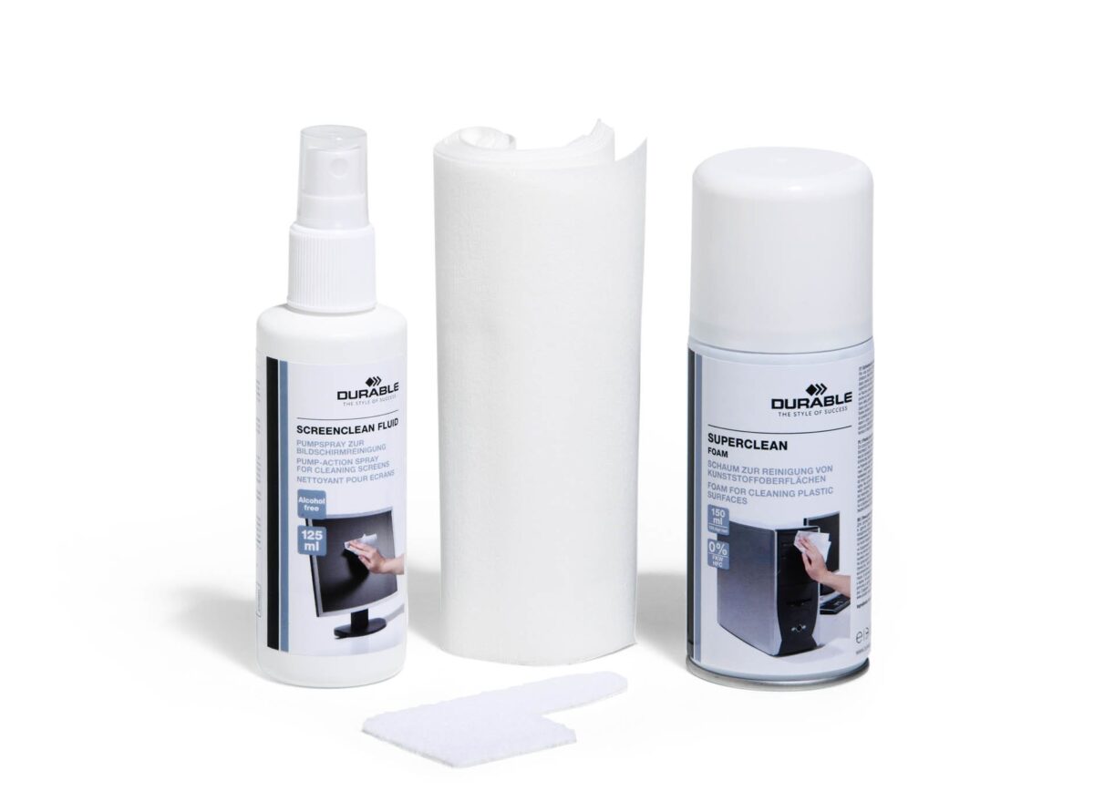 DURABLE PC Cleaning Kit 583400 Reinigungsset 125ml – Hochwertig & günstig bei ShopDeca