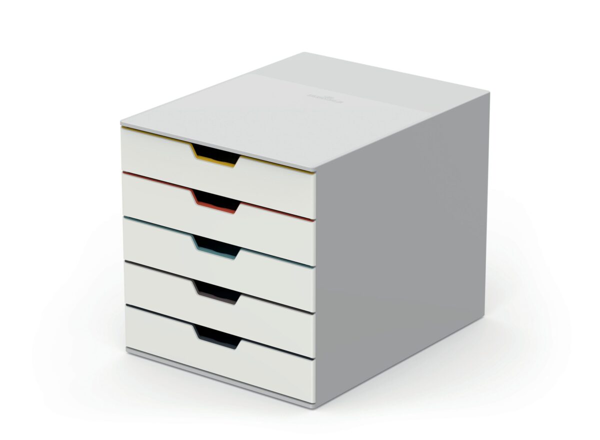 DURABLE Box VARICOLOR Mix 5 A4-C4 762527 farbig 5 Fächer – Hochwertig & günstig bei ShopDeca
