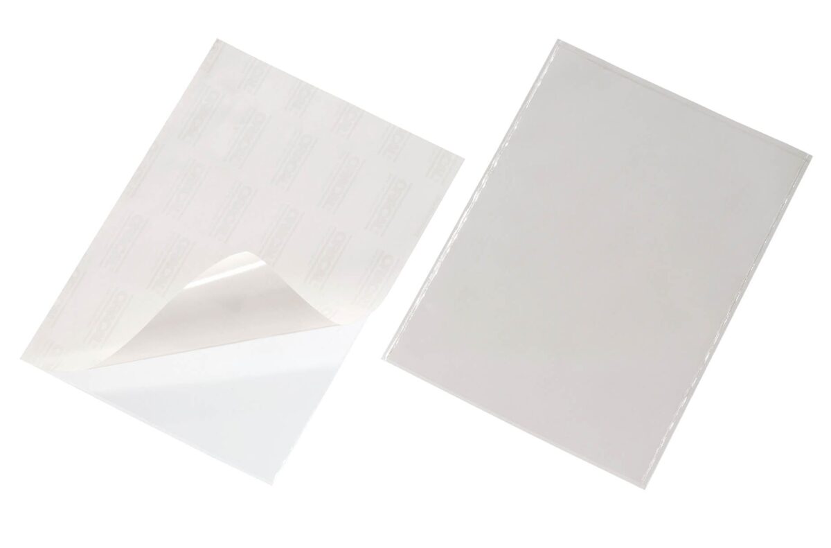 DURABLE Sichttasche Pocketfix A4 809619 transparent, selbstkl. 25 Stk. – Hochwertig & günstig bei ShopDeca