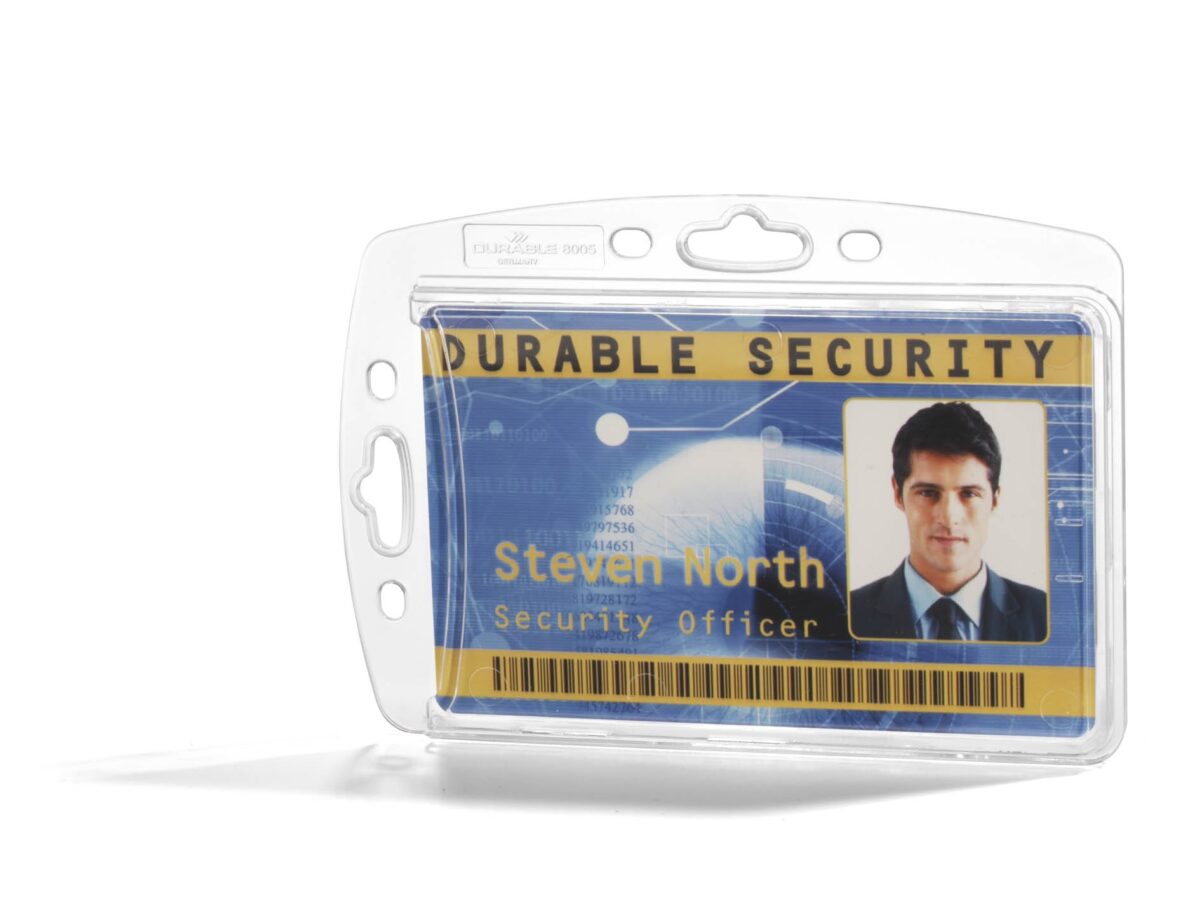 DURABLE Hartbox für Ausweis 54x85mm 890519 transparent 10 Stück – Hochwertig & günstig bei ShopDeca