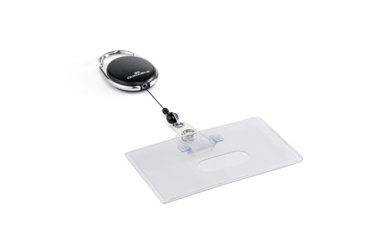 DURABLE Ausweishülle Jojo Style 890701 54x87mm, schwarz, für 1 Karte – Hochwertig & günstig bei ShopDeca