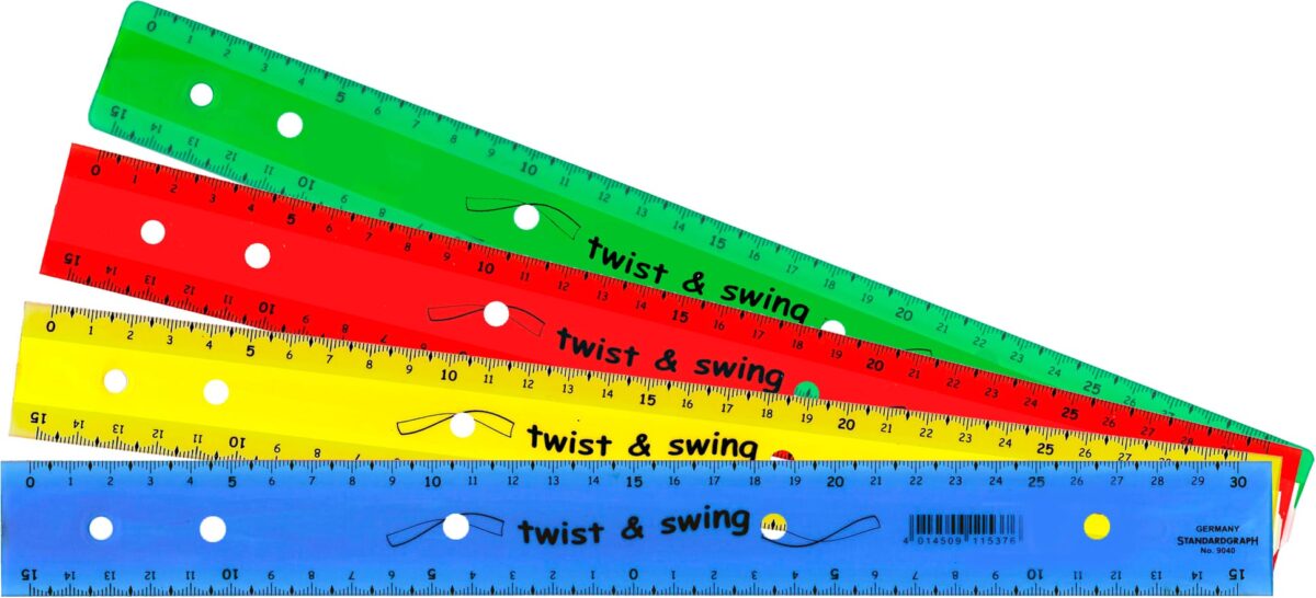 DUX Lineal zum Abheften 30cm 9040OFX Twist & Swing, Farben ass. – Hochwertig & günstig bei ShopDeca